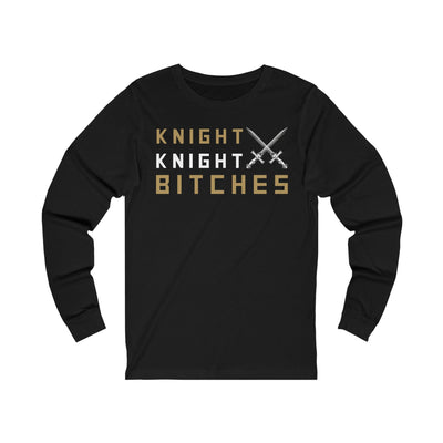 Long-sleeve "Knight Knight Bitches" Unisex Jersey Long Sleeve Shirt