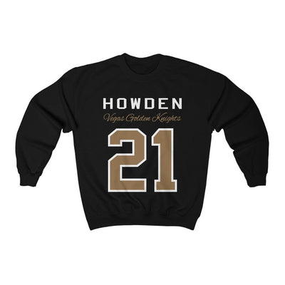 Sweatshirt Black / S Howden 21 Vegas Golden Knights Unisex Crewneck Sweatshirt