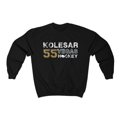 Sweatshirt Black / S Kolesar 55 Vegas Hockey Unisex Crewneck Sweatshirt