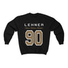 Sweatshirt Black / S Lehner 90 Vegas Golden Knights Unisex Crewneck Sweatshirt