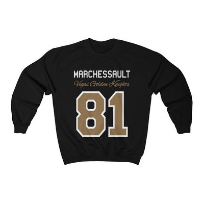 Sweatshirt Black / S Marchessault 81 Vegas Golden Knights Unisex Crewneck Sweatshirt