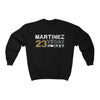 Sweatshirt Black / S Martinez 23 Vegas Hockey Unisex Crewneck Sweatshirt