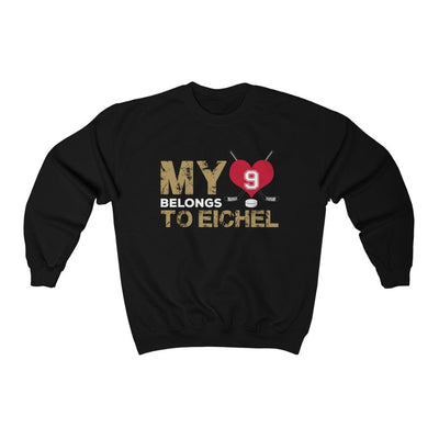 Sweatshirt Black / S My Heart Belongs To Eichel Unisex Crewneck Sweatshirt