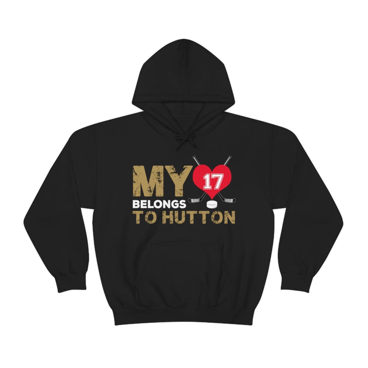 Hoodie My Heart Belongs To Hutton Unisex Hooded Sweatshirt