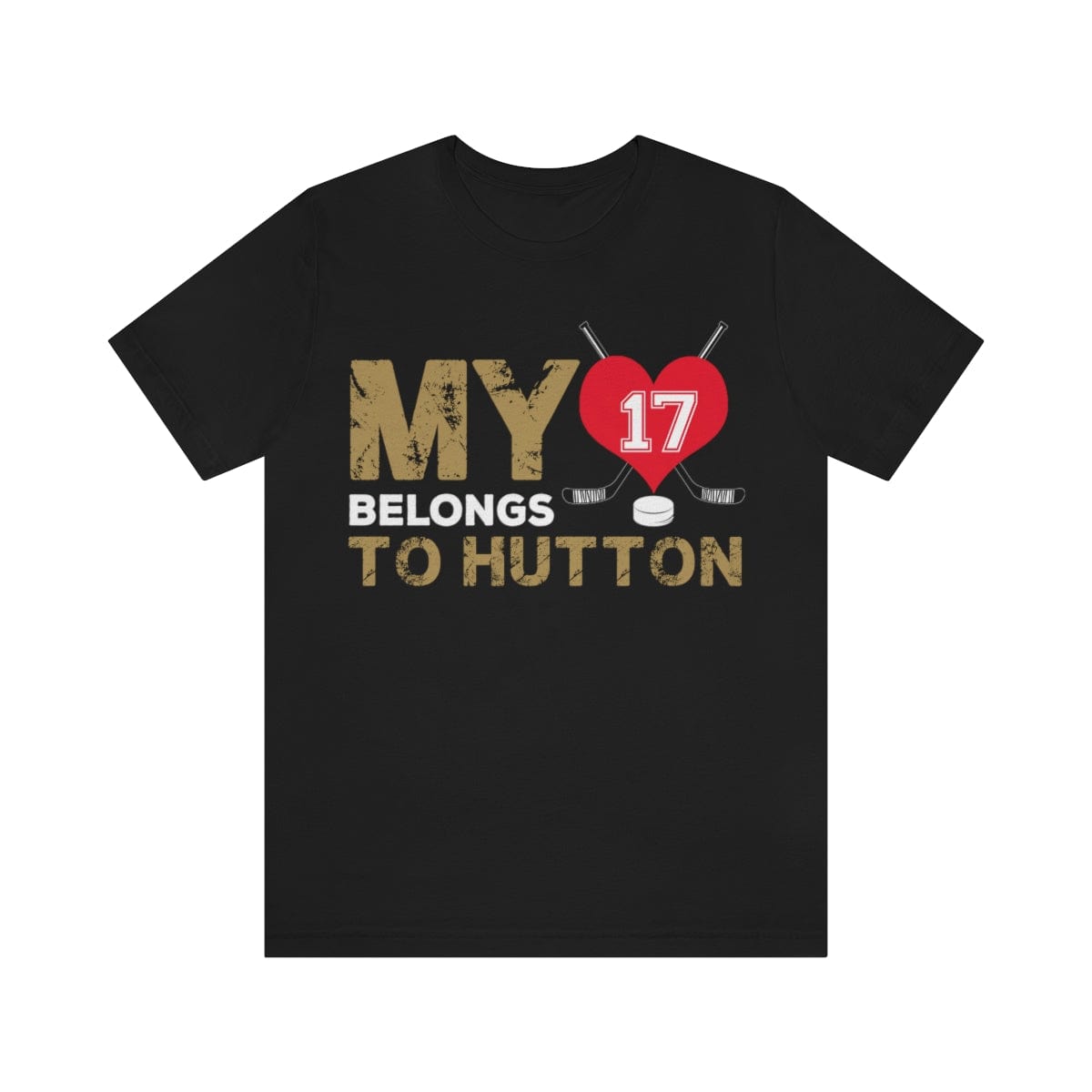 T-Shirt My Heart Belongs To Hutton Unisex Jersey Tee