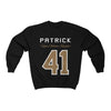 Sweatshirt Black / S Patrick 41 Vegas Golden Knights Unisex Crewneck Sweatshirt