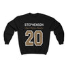 Sweatshirt Black / S Stephenson 20 Vegas Golden Knights Unisex Crewneck Sweatshirt
