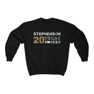 Sweatshirt Black / S Stephenson 20 Vegas Hockey Unisex Crewneck Sweatshirt