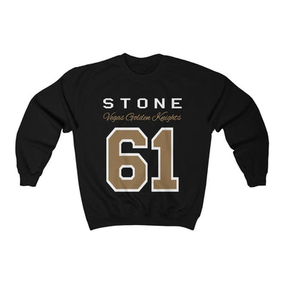 Sweatshirt Black / S Stone 61 Vegas Golden Knights Unisex Crewneck Sweatshirt