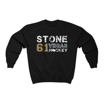 Sweatshirt Black / S Stone 61 Vegas Hockey Unisex Crewneck Sweatshirt