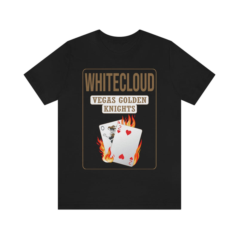 T-Shirt Whitecloud 2 Poker Cards Unisex Jersey Tee