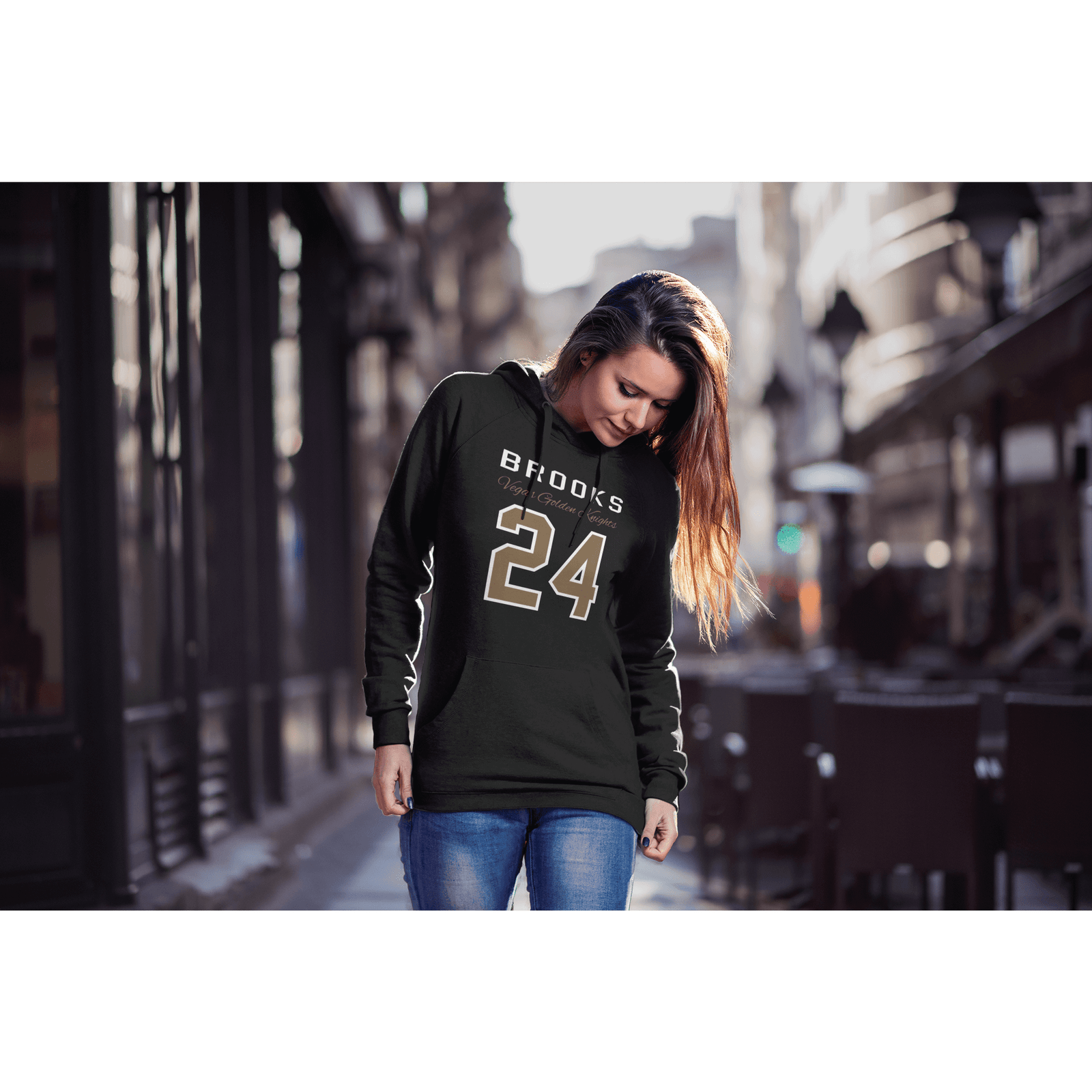 Hoodie Brooks 24 Vegas Golden Knights Unisex Hooded Sweatshirt