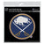 Buffalo Sabres Glitter Decal, 6x6 Inch