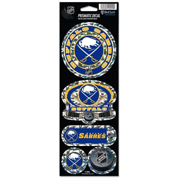 Buffalo Sabres Prismatic Decal Set