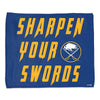 Buffalo Sabres Sharpen Your Swords Rally Towel