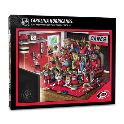 Carolina Hurricanes PureBred Fans 500 Piece Puzzle