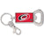 Carolina Hurricanes Rectangle Bottle Opener Keychain