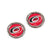 Carolina Hurricanes Round Post Earrings