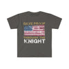 T-Shirt Charcoal / L Gave Proof Through The Knight Unisex Softstyle T-Shirt