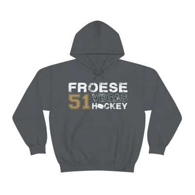 Hoodie Froese 51 Vegas Hockey Unisex Hooded Sweatshirt