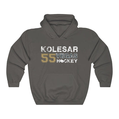 Hoodie Charcoal / S Kolesar 55 Vegas Hockey Unisex Hooded Sweatshirt