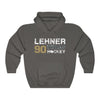 Hoodie Charcoal / S Lehner 90 Vegas Hockey Unisex Hooded Sweatshirt
