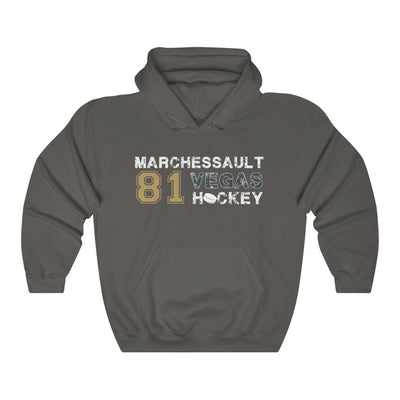 Hoodie Charcoal / S Marchessault 81 Vegas Hockey Unisex Hooded Sweatshirt