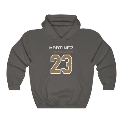 Hoodie Charcoal / S Martinez 23 Unisex Hooded Sweatshirt