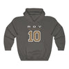 Hoodie Charcoal / S Roy 10 Unisex Hooded Sweatshirt