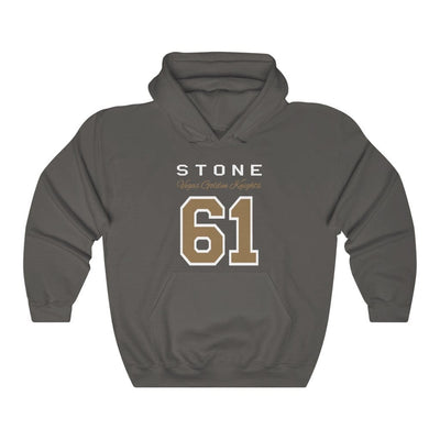 Hoodie Charcoal / S Stone 61 Unisex Hooded Sweatshirt