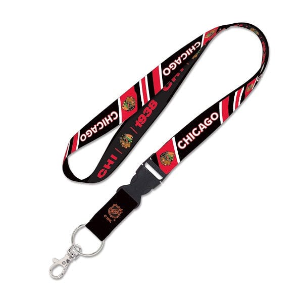 Chicago Blackhawks Special Edition Lanyard With Detachable Buckle