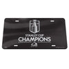 Colorado Avalanche 2022 Stanley Cup Champions Acrylic License Plate