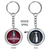 Colorado Avalanche 2022 Stanley Cup Champions Spinner Keychain