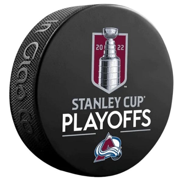 Colorado Avalanche 2022 Stanley Cup Playoffs Souvenir Hockey Puck