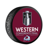 Colorado Avalanche 2022 Stanley Cup Playoffs Western Conference Final Souvenir Collector Puck