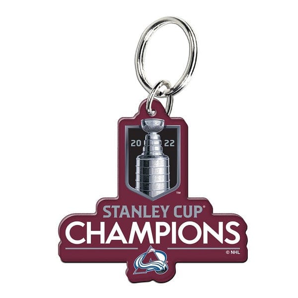 Colorado Avalanche Stanley Cup Acrylic Key Ring
