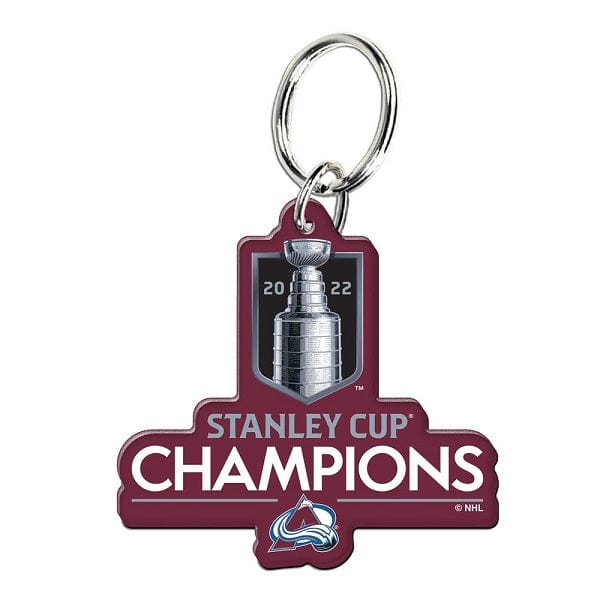 Colorado Avalanche Stanley Cup Acrylic Key Ring - Vegas Sports Shop