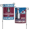 Colorado Avalanche Stanley Cup Champions Garden Flag