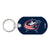 Columbus Blue Jackets Metal Keychain Ring