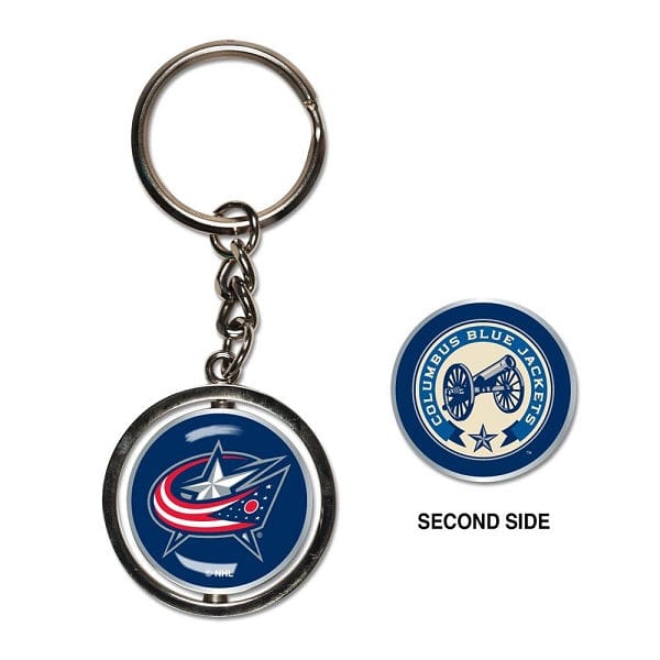 Columbus Blue Jackets Spinner Keychain