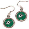 Dallas Stars Logo Dangle Earrings