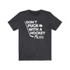 T-Shirt "Don't Puck With A Hockey Mom" Unisex Jersey Tee