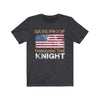 T-Shirt Dark Grey Heather / L Gave Proof Through The Knight Unisex Jersey Tee