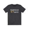 T-Shirt Dark Grey Heather / S Baertschi 47 Vegas Hockey Unisex Jersey Tee