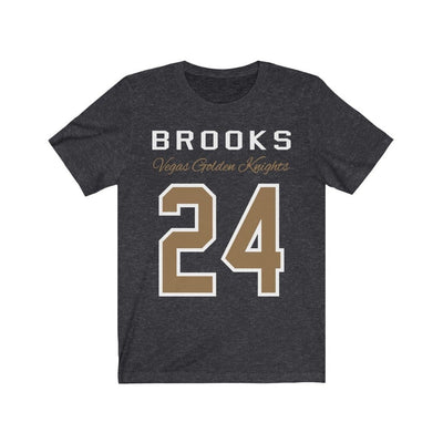 T-Shirt Dark Grey Heather / S Brooks 24 Unisex Jersey Tee