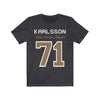 T-Shirt Dark Grey Heather / S Karlsson 71 Unisex Jersey Tee