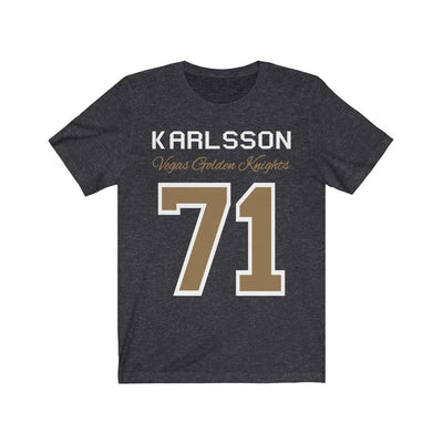 T-Shirt Dark Grey Heather / S Karlsson 71 Unisex Jersey Tee