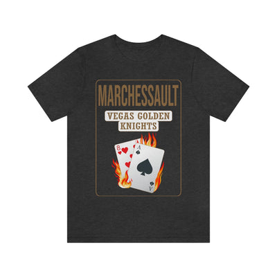 T-Shirt Marchessault 81 Poker Cards Unisex Jersey Tee