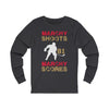 Long-sleeve "Marchy Shoots, Marchy Scores" Unisex Jersey Long Sleeve Shirt