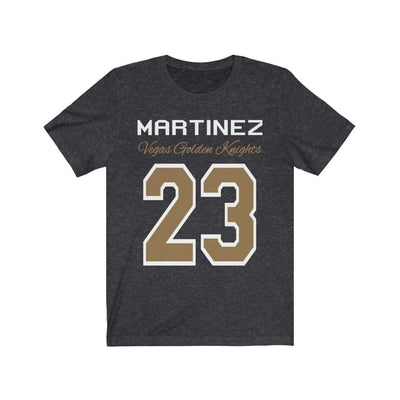 T-Shirt Dark Grey Heather / S Martinez 23 Unisex Jersey Tee